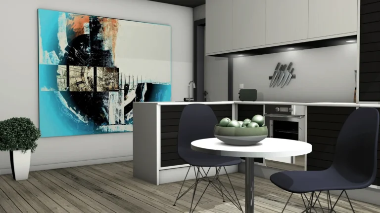 Projekt aranżacji wnętrz kuchni